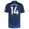 Camisola Manchester United Eriksen 14 Homen Equipamento 2ª 24/25